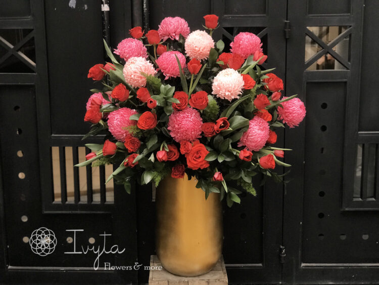 Bình hoa định kỳ cho doanh nghiệp