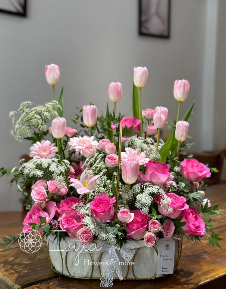Lẵng Hoa LACD0020