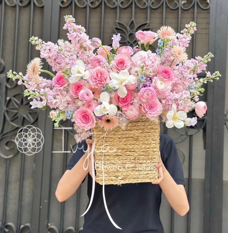 Lẵng Hoa LACD0101